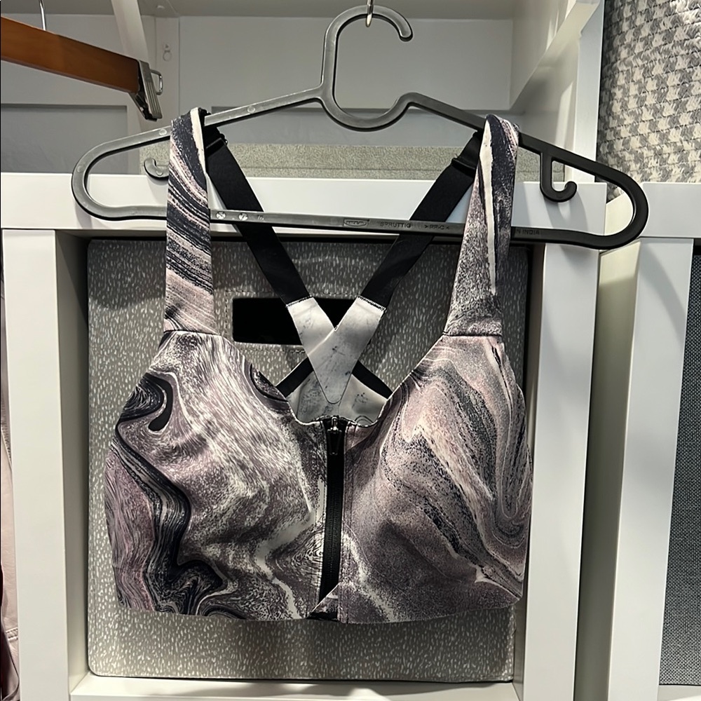 VS Marble Print Women's Sports Bra